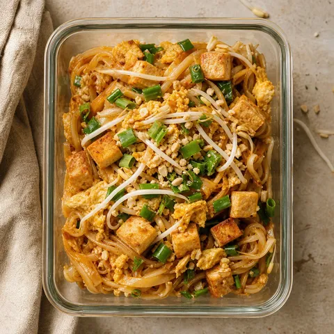 30-Minute Veggie Pad Thai — Meal Prep recipe