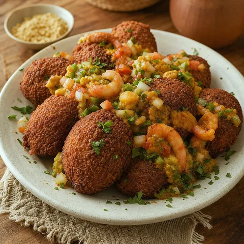 Acarajé (Bahian Black-Eyed Pea Fritters) — Brazilian recipe