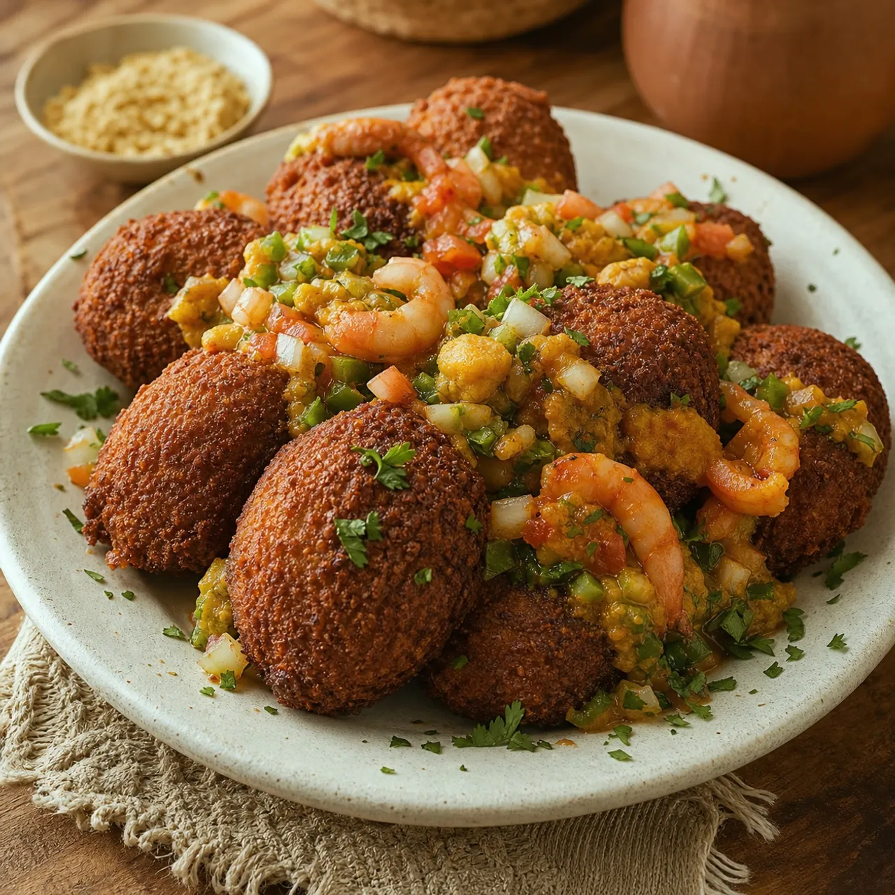 Acarajé (Bahian Black-Eyed Pea Fritters) — Brazilian recipe