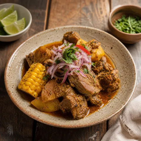 Adobo Arequipeño (Spicy Peruvian Pork and Chicha Stew) — Peruvian recipe