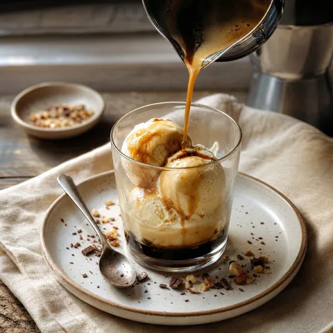 Affogato — Italian recipe