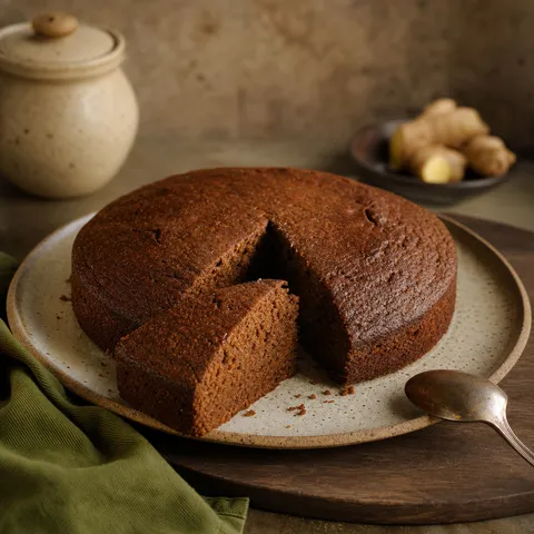 African Ginger Cake — Desserts recipe