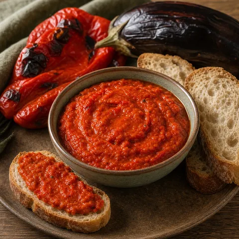 Ajvar — Eastern European recipe