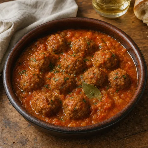 Albóndigas en Salsa — Spanish recipe