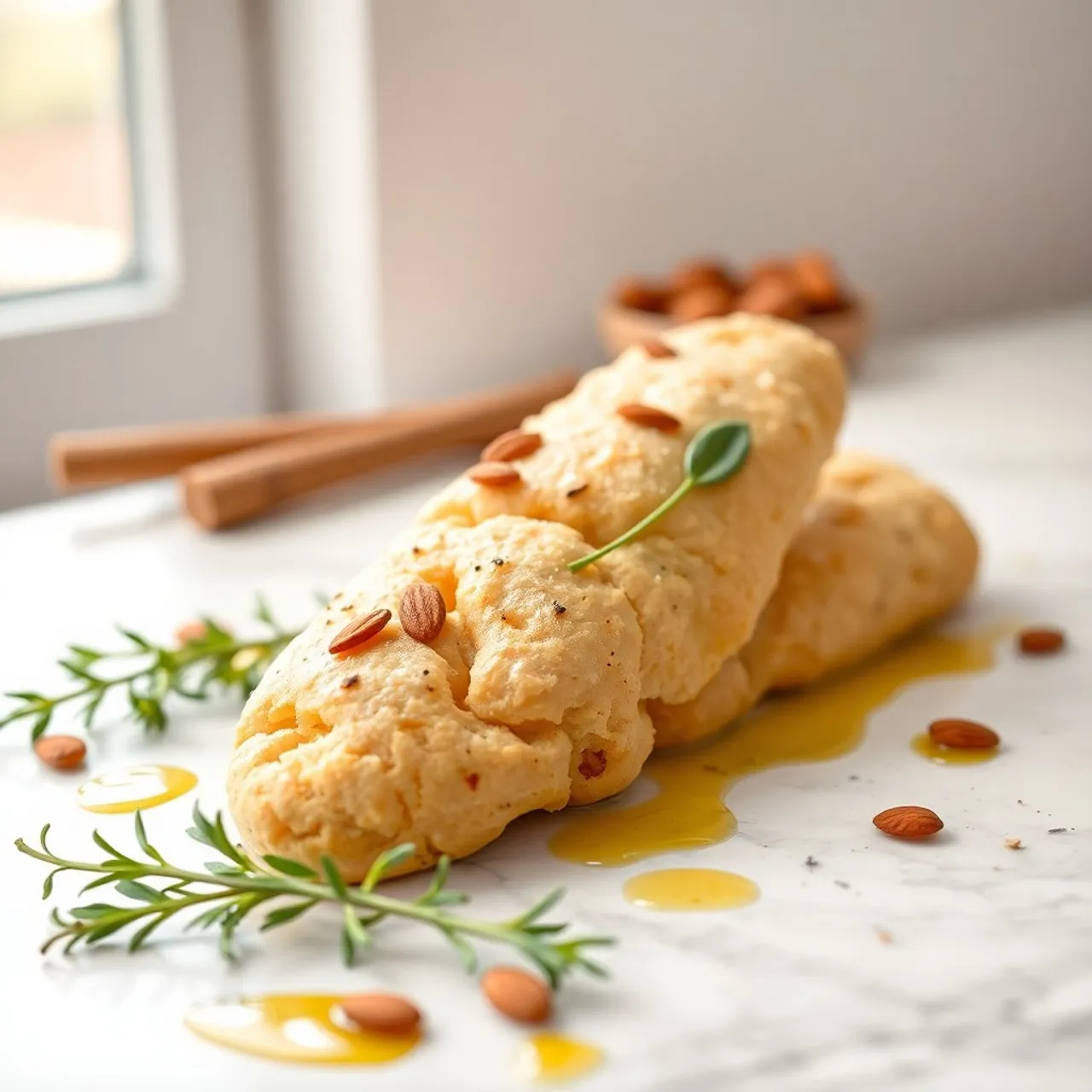 Almond Biscotti — Mediterranean recipe