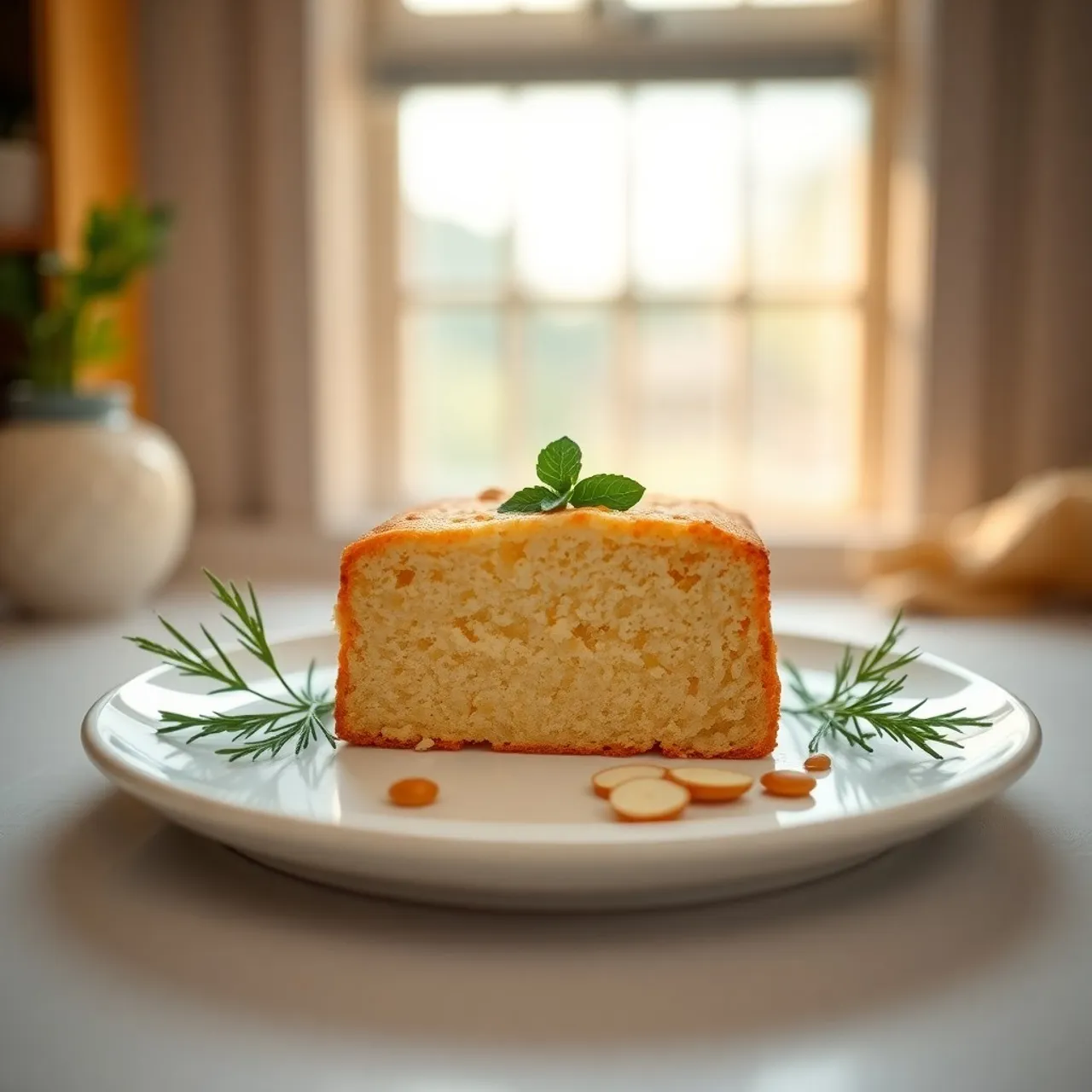 Almond Pound Cake — Desserts recipe