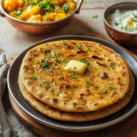 Aloo Paratha — Indian recipe
