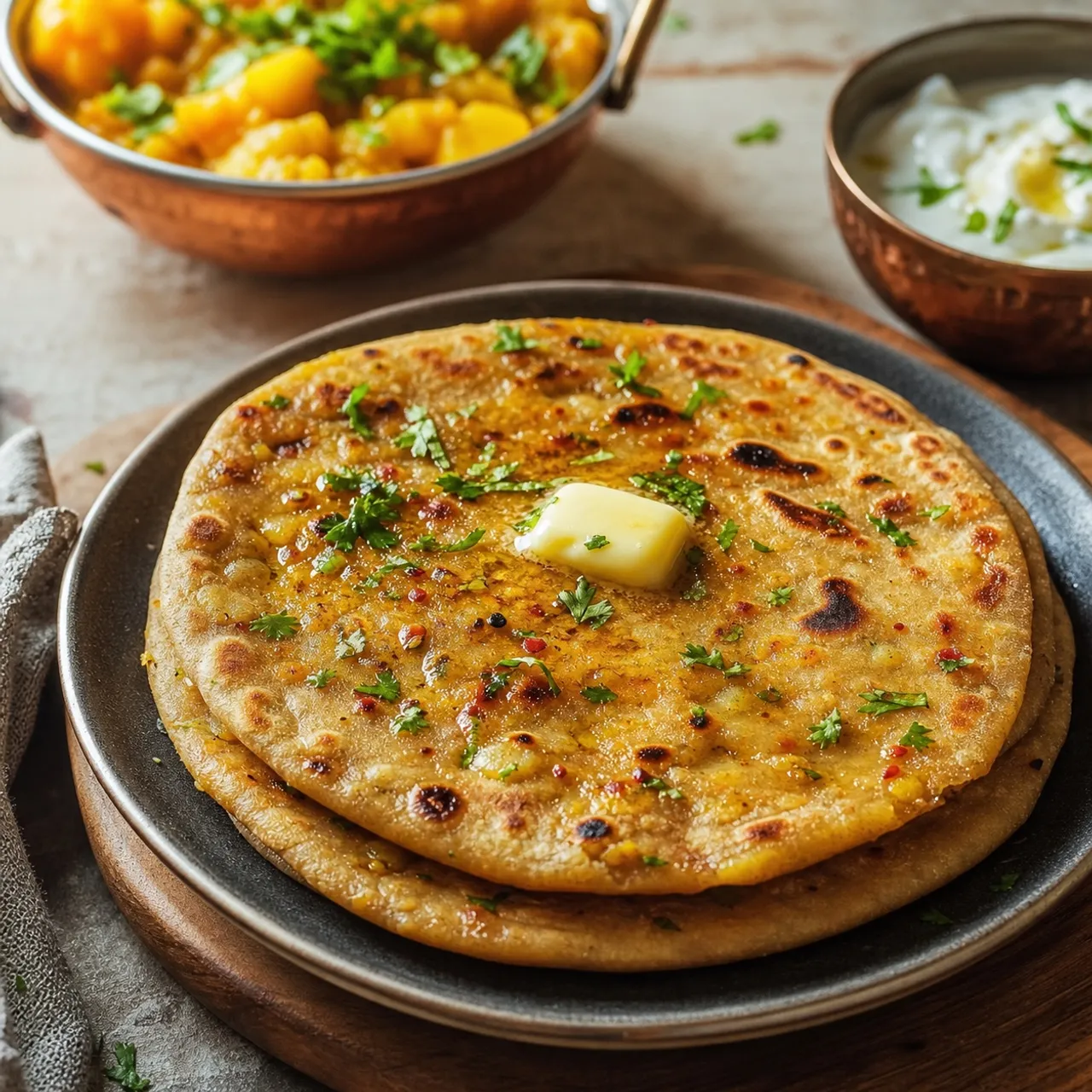 Aloo Paratha — Indian recipe