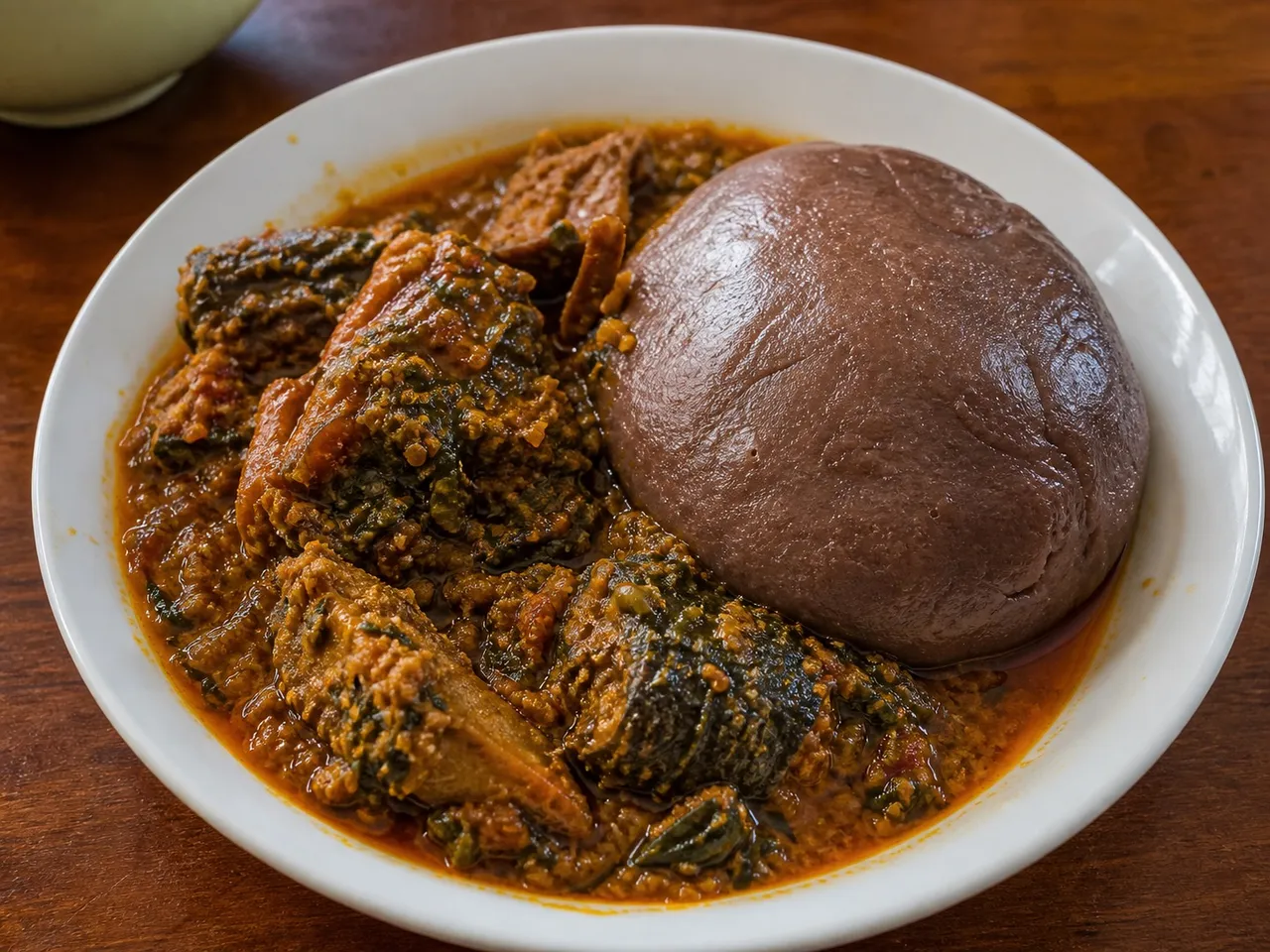 Amala — served