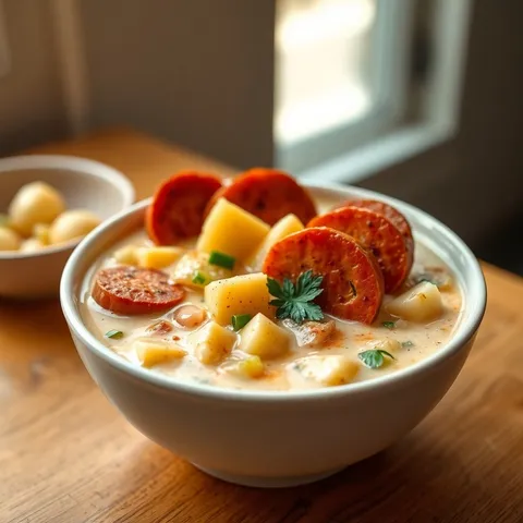 Andouille and Potato Soup