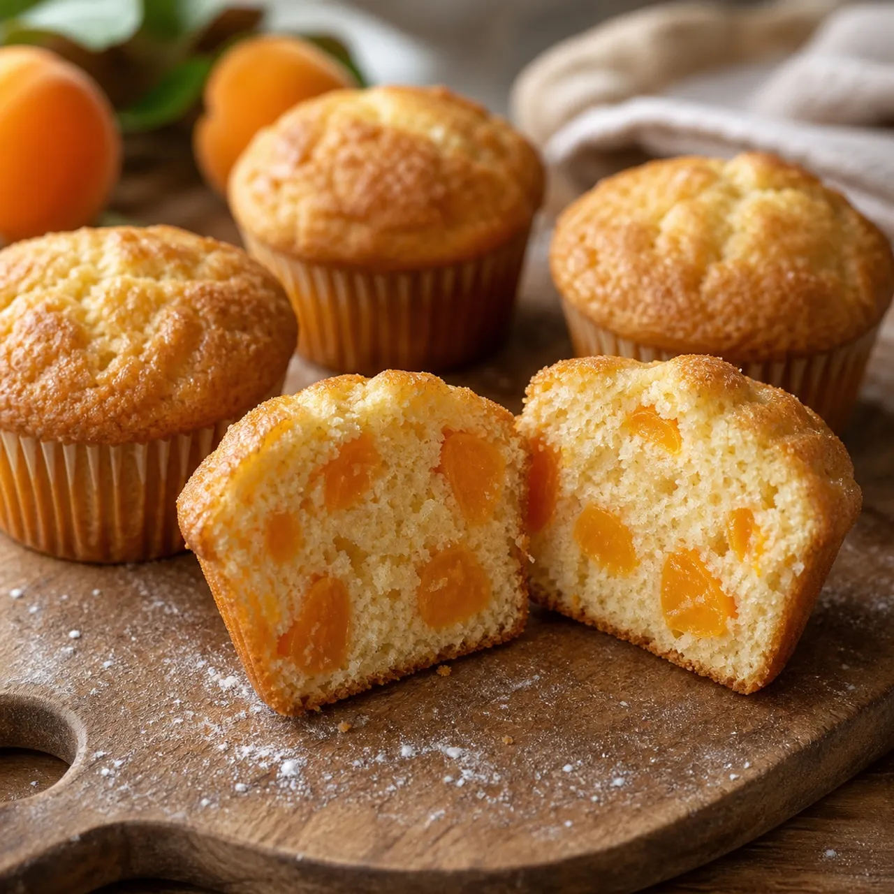 Apricot Muffins — Breads recipe
