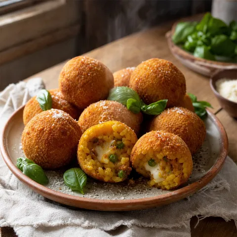 Arancini — Italian recipe