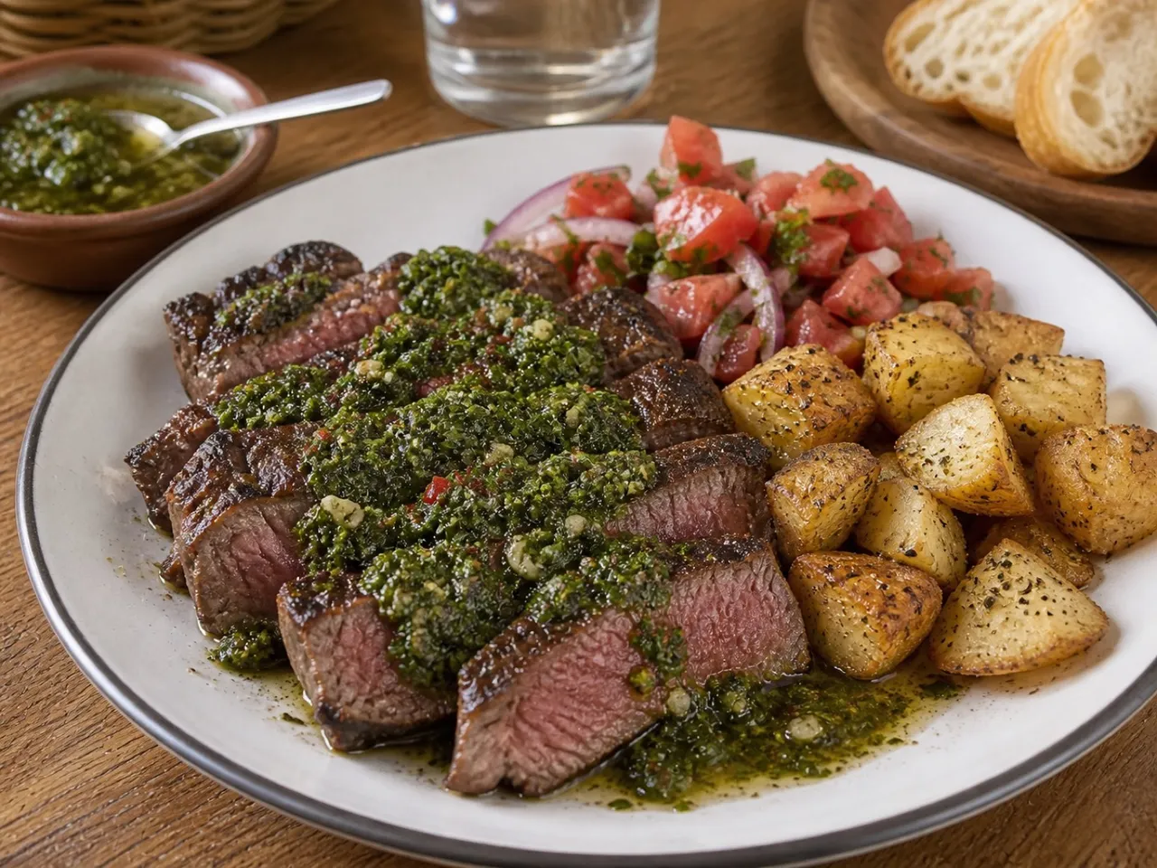 Argentine Chimichurri — served