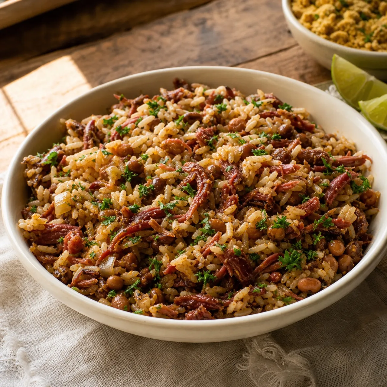 Arroz Carreteiro (Brazilian Rice with Dried Beef) — Brazilian recipe