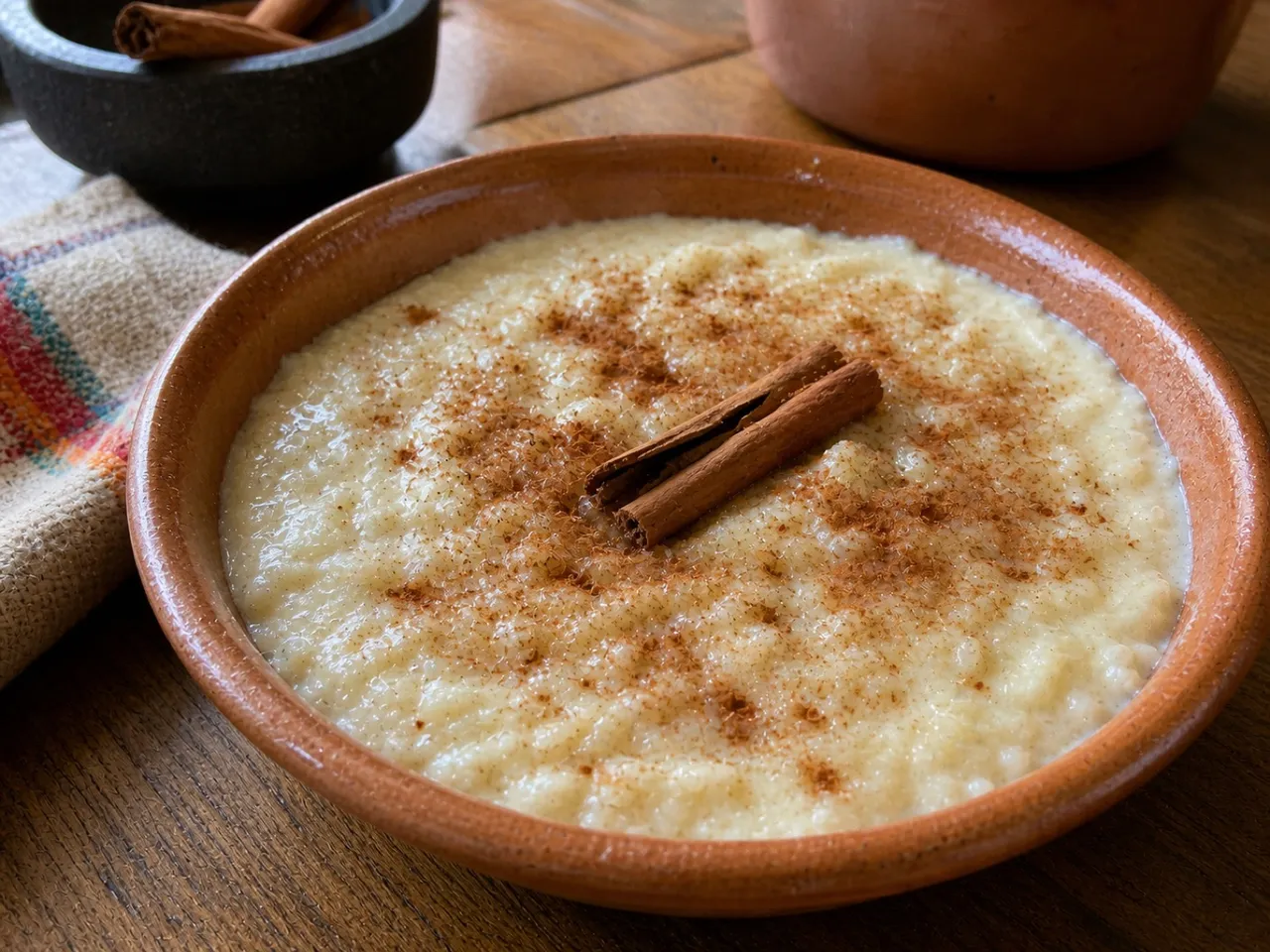 Arroz con Leche — served