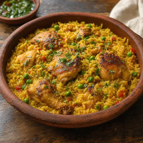 Arroz con Pollo — South American recipe