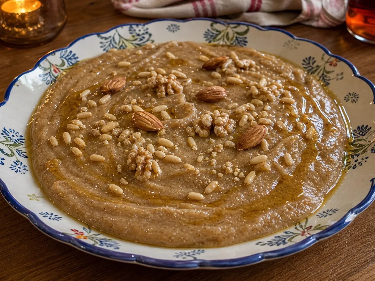 Asida — served