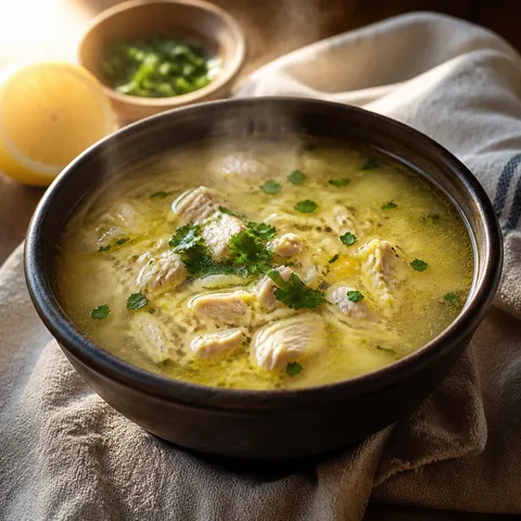 Avgolemono (Greek Lemon Chicken Soup) — Soups & Stews recipe