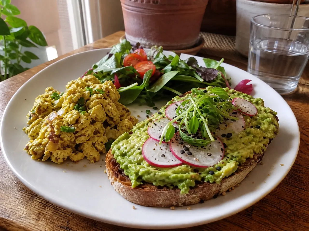 Avocado Toast — served