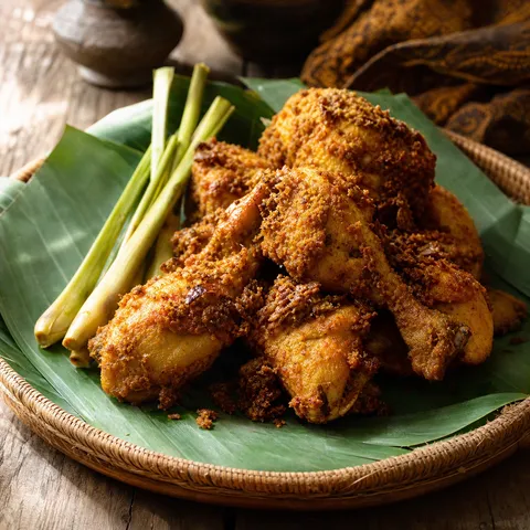 Ayam Goreng Berempah — Indonesian & Malaysian recipe