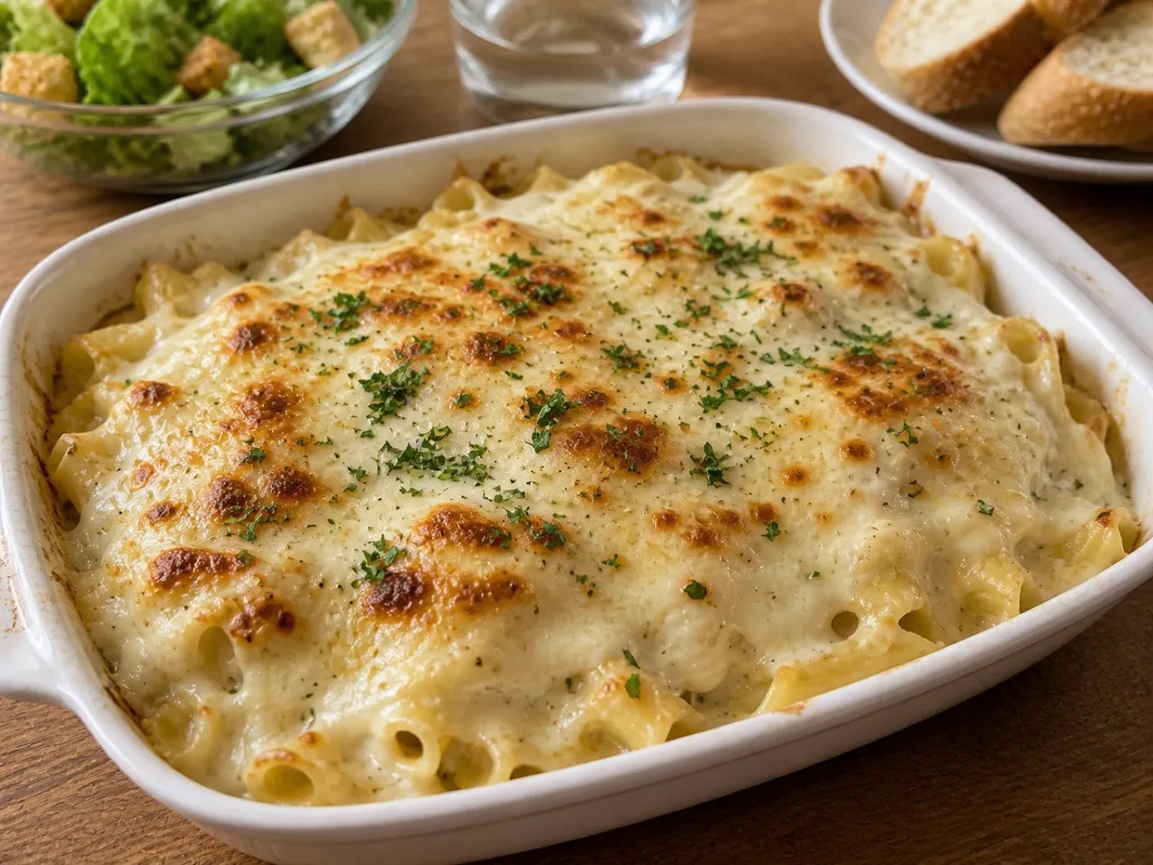 Béchamel Sauce — served