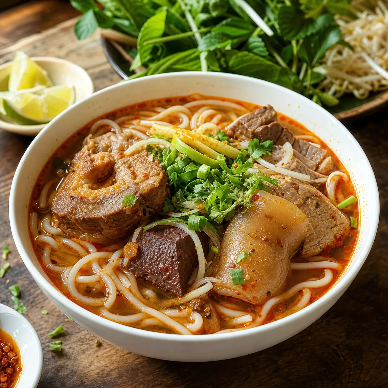 Bún Bò Huế (Spicy Beef Noodle Soup) — Vietnamese recipe