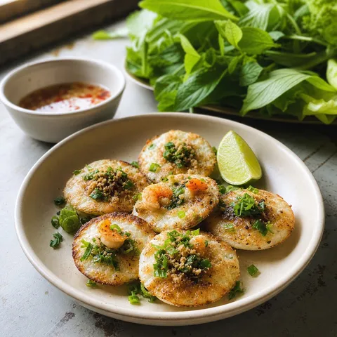 Bánh Đúc (Savory Rice Cake) — Vietnamese recipe