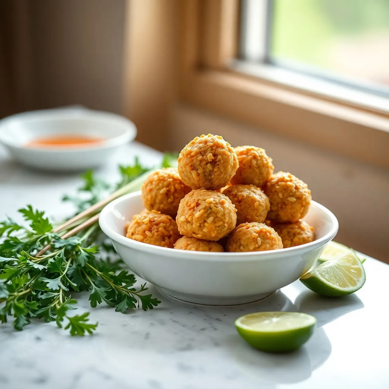 Bánh Cam (Sesame Balls) — Vietnamese recipe