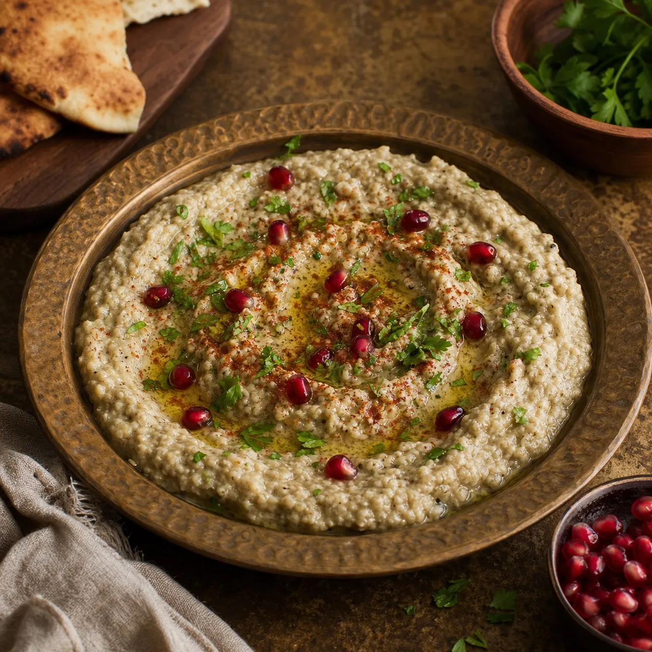 Baba Ghanoush — Middle Eastern recipe