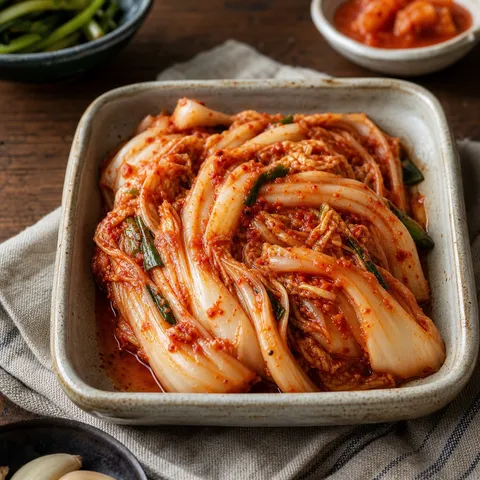 Baechu Kimchi (Napa Cabbage Kimchi) — Korean recipe