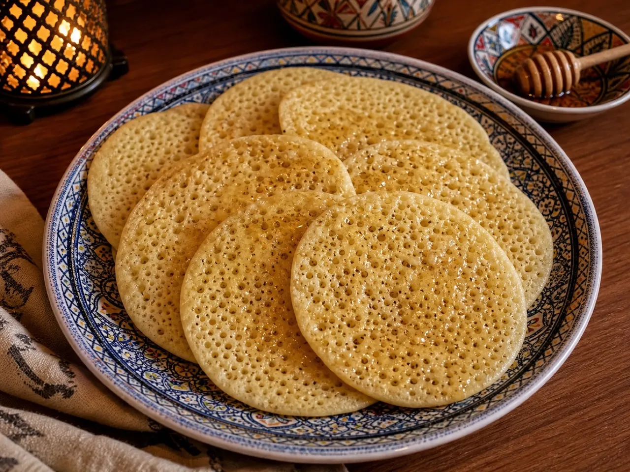 Baghrir — served