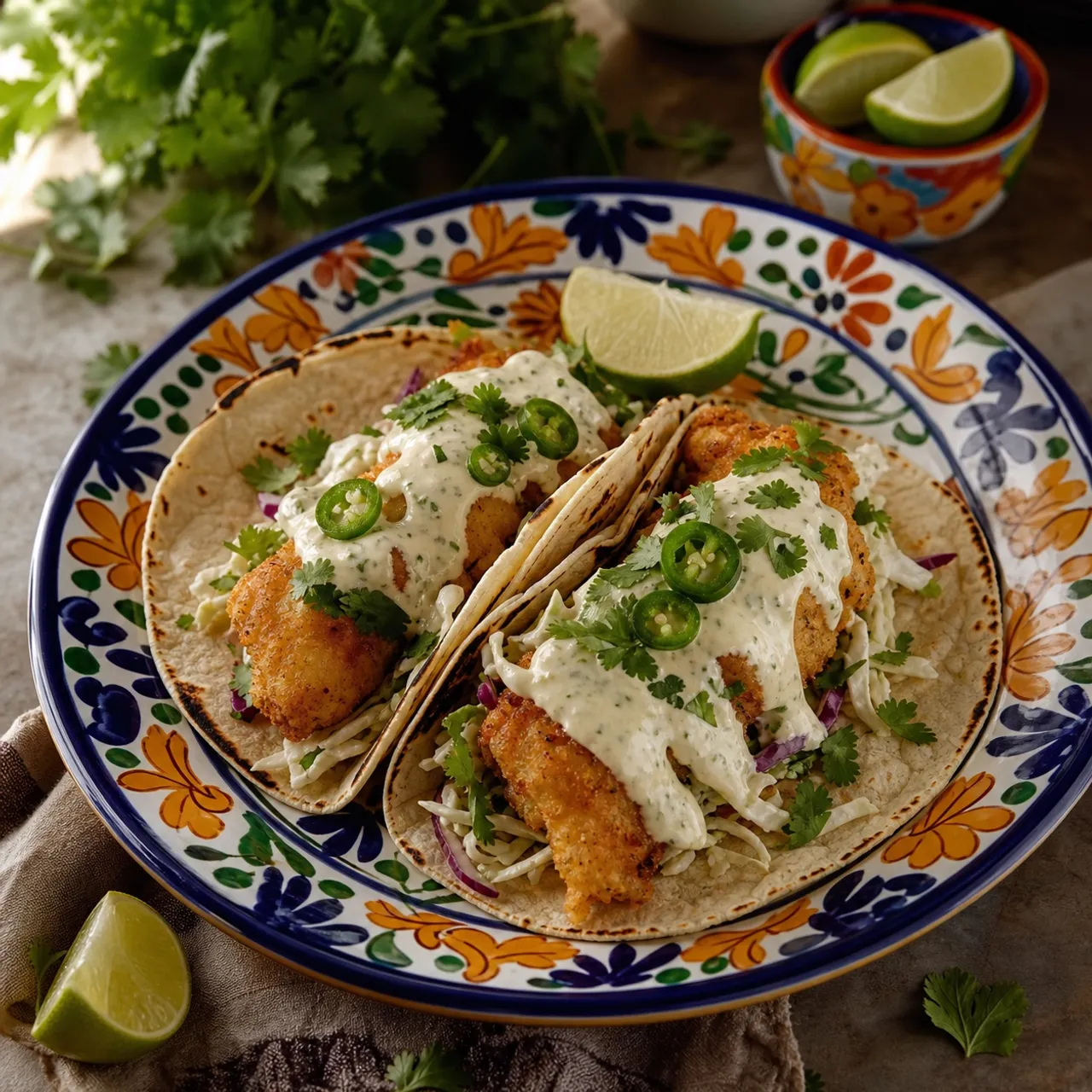 Baja Fish Tacos — Mexican recipe