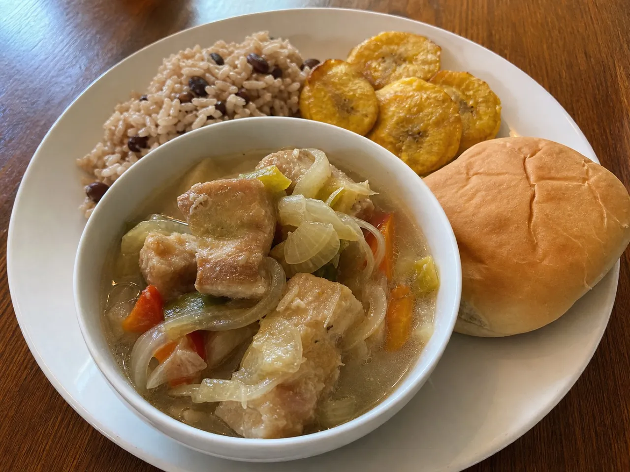 Bajan Souse — served