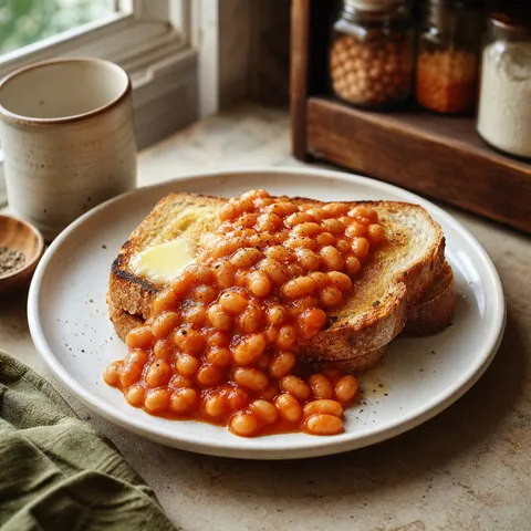 Baked Beans on Toast — Pantry & Instant recipe