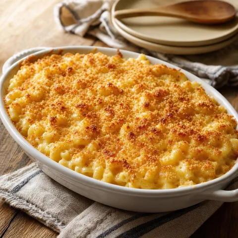 Baked Macaroni and Cheese — Southern Soul Food recipe