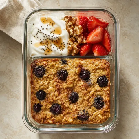 Baked Oatmeal — Meal Prep recipe