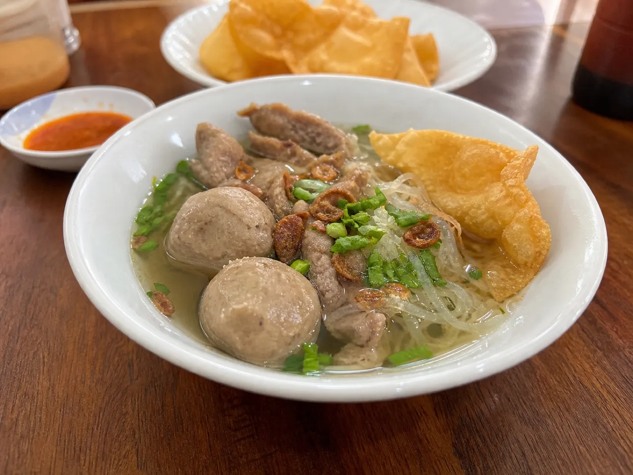 Bakso — served