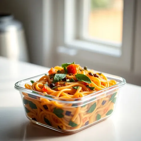 Balsamic Roasted Vegetable Pasta