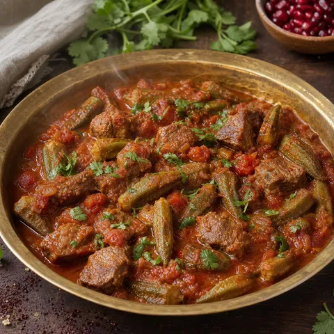 Bamia — Middle Eastern recipe