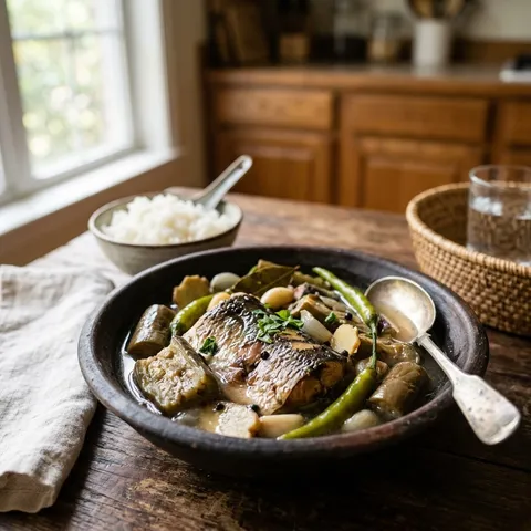 Bangus Belly Paksiw — Filipino recipe