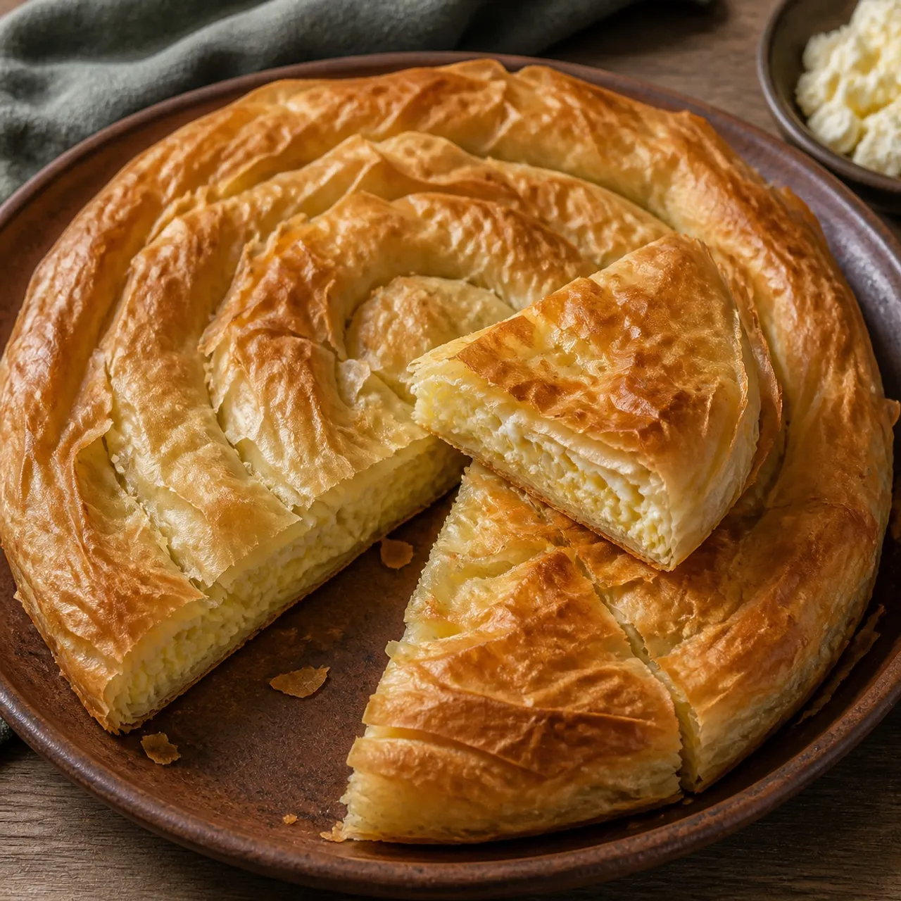 Banitsa — Eastern European recipe