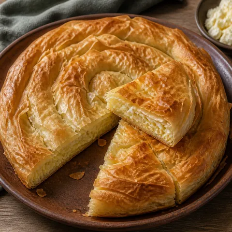 Banitsa — Eastern European recipe