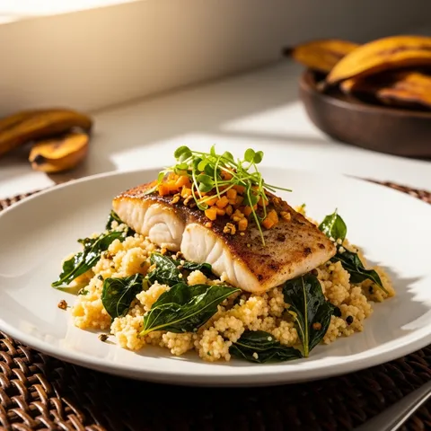 Barbados Flying Fish and Cou-Cou