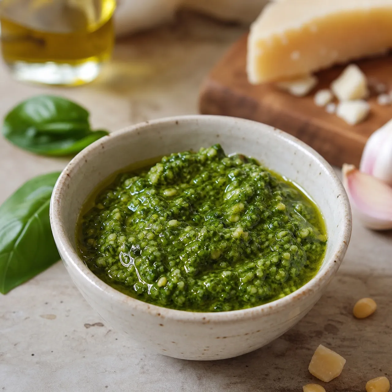 Basil Pesto — Sauces & Dressings recipe
