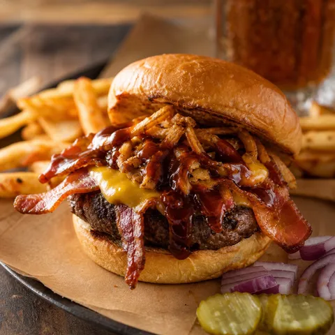 BBQ Bacon Cheeseburgers — Bbq recipe