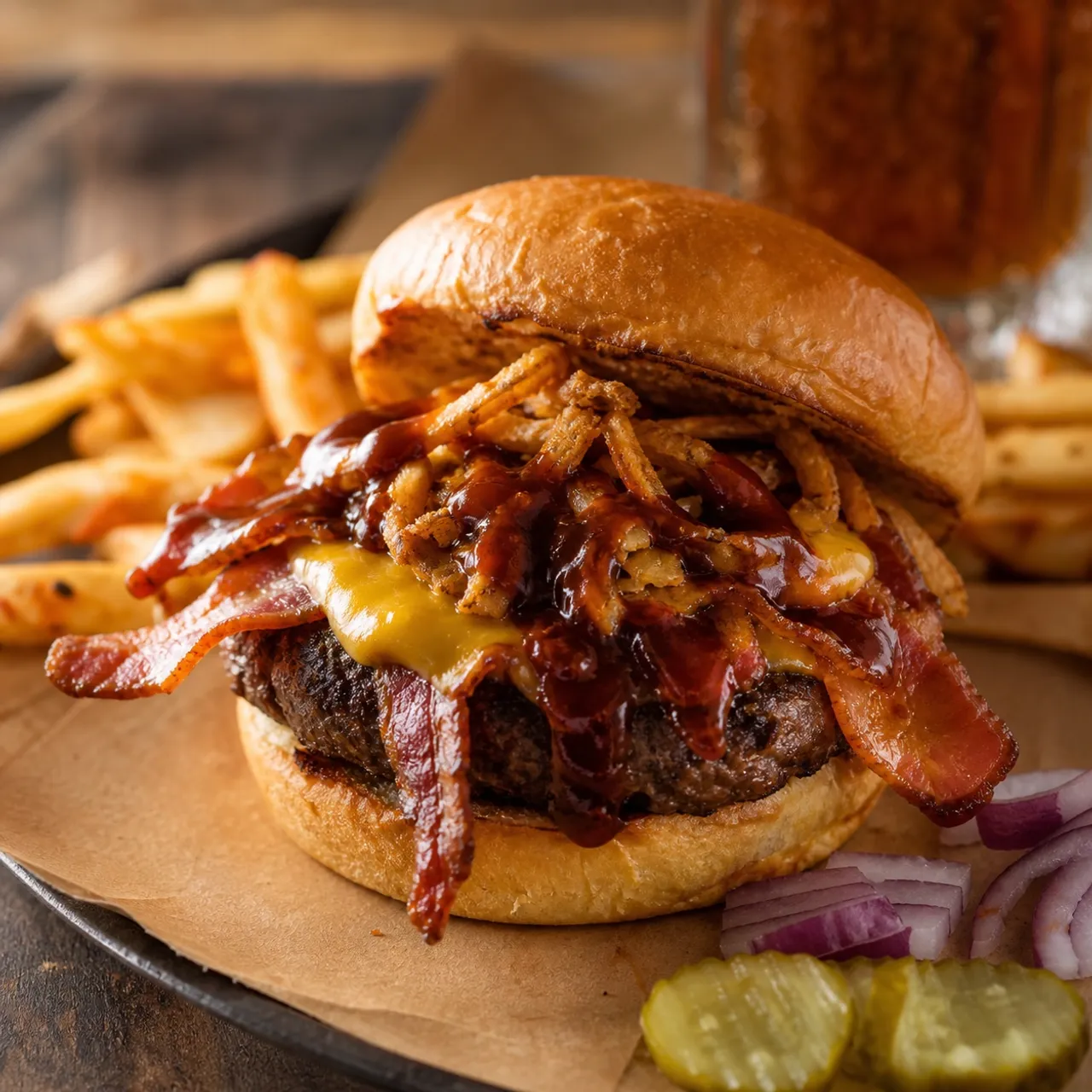 BBQ Bacon Cheeseburgers — Bbq recipe