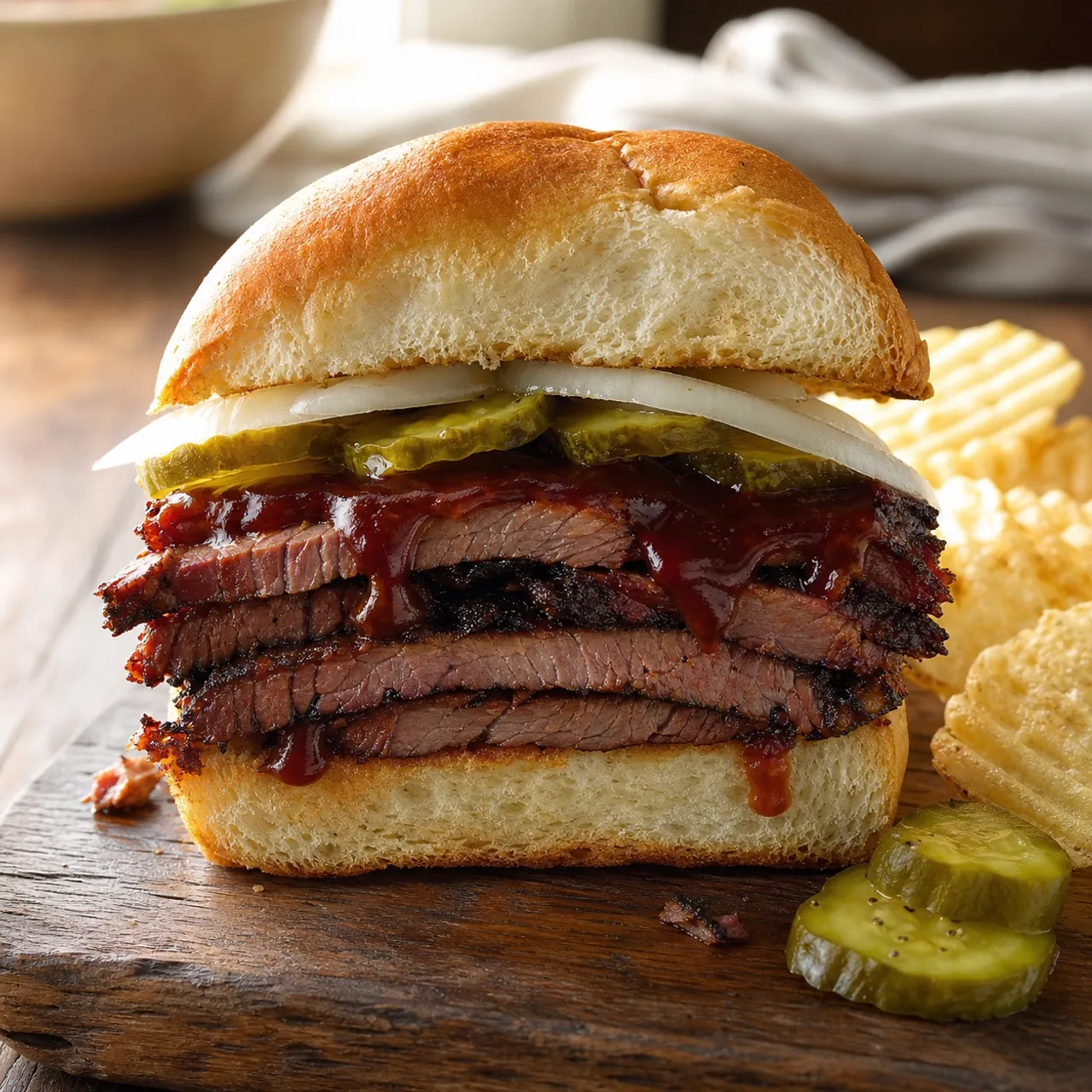 BBQ Brisket Sandwich — Sandwiches recipe