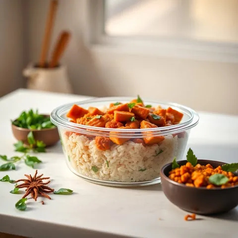 BBQ Chicken Rice Bowl