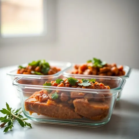 BBQ Pulled Pork Stuffed Sweet Potatoes