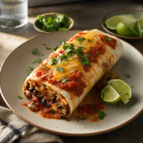 Bean and Cheese Burrito — Tex Mex recipe